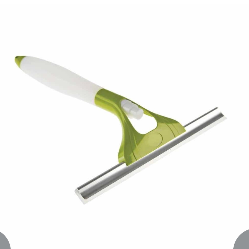 Home-X Green Squeegee W/ Refillable Cleaning Product Handle. BUNDLE Save Postage